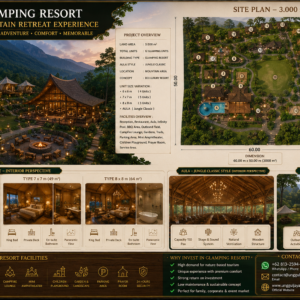Architectural Design for Glamping Area