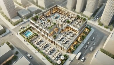 Architectural Design for Modern Office